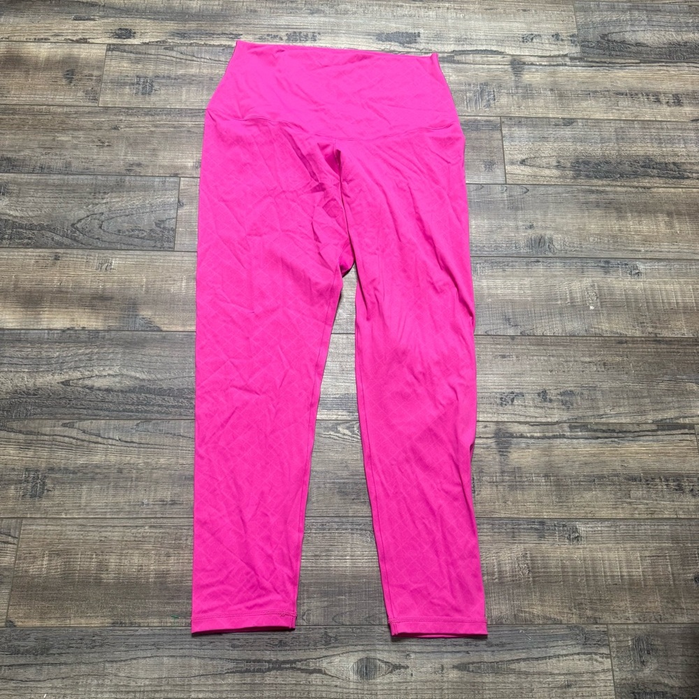SHEFIT High Waist‎ Cropped Vibrant Pink Leggings